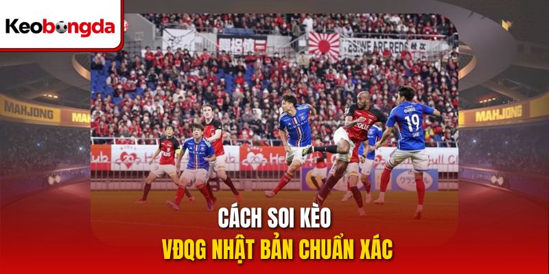 Cách soi kèo VĐQG Nhật Bản chuẩn xác