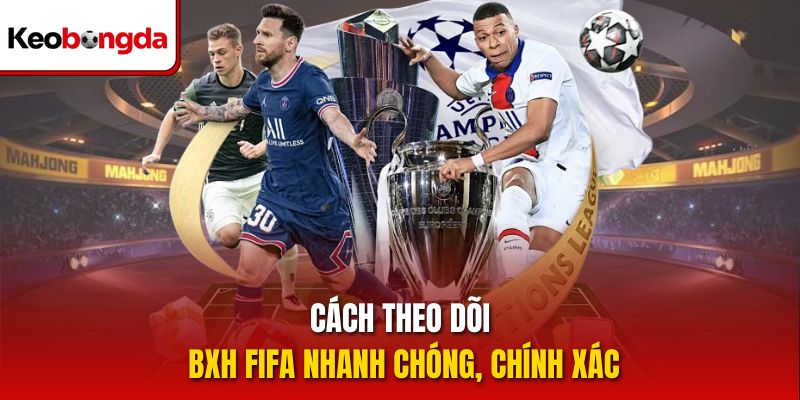Cách theo dõi BXH FIFA nhanh chóng, chính xác