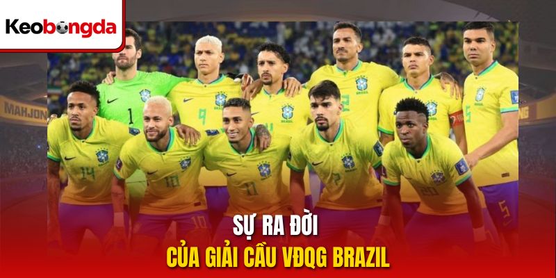 Sự ra đời của giải cầu VĐQG Brazil