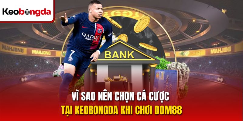 Vì sao nên chọn cá cược tại Keobongda khi chơi dom88