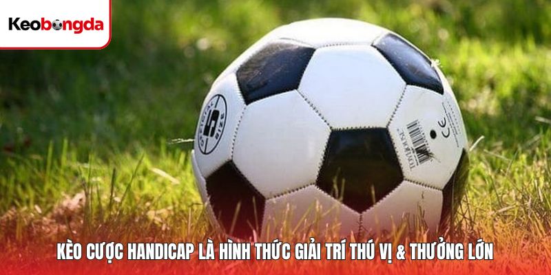 Kèo cược Handicap là hình thức giải trí thú vị & thưởng lớn