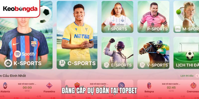 Điểm mạnh khi tiến hành dự đoán tại Topbet